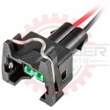 GM Delphi / Packard - Bosch EV1 Type Injector Connector Pigtail Push to seat