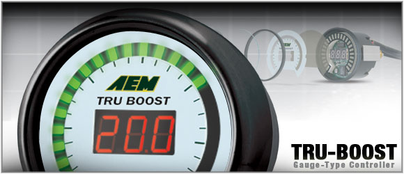 AEM TRU-BOOST Gauge-Type Controller w/Sensor - PN 30-4350