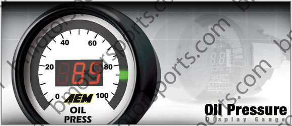 AEM Pressure ( Oil, Fuel ) Gauge - PN 30-4401