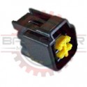 4-way Female Connector Housing (Plug) Plug assembly