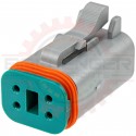 Deutsch DT/AT 4 Way Connector Plug Assembly