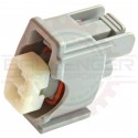 Toyota Style 2 way Injector Connector & Ignition Coil, Gray (connector only) - 90980-11875