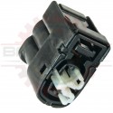 2 way Toyota Style Injector Connector & Ignition Coil, Black (connector only) - 90980-11246