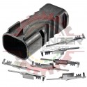 6 Way GT 150 Receptacle Connector Kit for LS2 Throttle Body