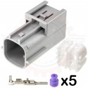 4 Way RS Series Inline Receptacle connector Kit