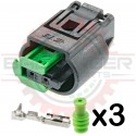 2 Way MQS Connector Kit for Mercedes Benz Applications