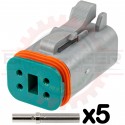 Deutsch DT/AT 4 Way Connector Plug Kit