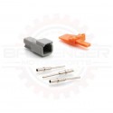 Deutsch DTM/ATM 2 Way Connector Receptacle Kit