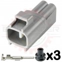 Sumitomo 2 way TS 090 II Receptacle Connector Kit for Reverse & BUL Switches (Toyota # 90980-11050)
