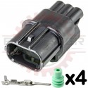 3 Way Sumitomo HX 040 Receptacle Connector Kit