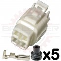 4 Way Plug Connector Kit for Subaru Oxygen Sensor