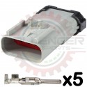 4 way APEX 2.8 Receptacle Kit for Ford fuel pumps