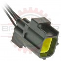 Dodge / AMP SSC offset keyway receptacle connector pigtail