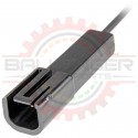 GM Delphi / Packard - Black Receptacle 1 Way Unsealed Metri-Pack 150 ( Metripack ) Connector Pigtail