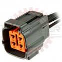 4 Way Plug Connector Pigtail for Japanese applications, Gray