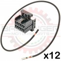 12-Way AMP Connector Pigtail for AiM Sports Devices