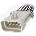 10 Way Metripack 150 Receptacle Connector Pigtail, gray