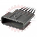 6 Way RS Series Receptacle Connector Pigtail