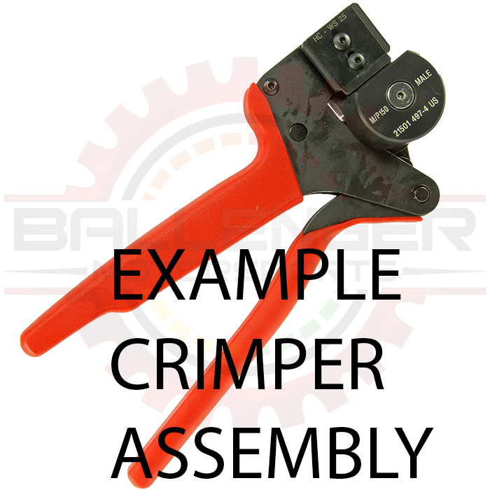 Production Quality One Step Crimper - crimps copper and seal or copper and insulation in one cycle