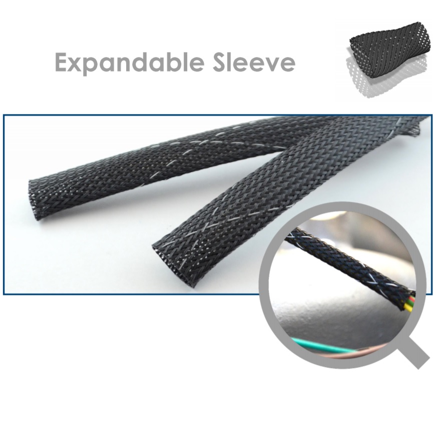 Pet Expandable Sleeve,Pet Wire Cable Braided Sleeve ,Super Strength Cable  Sleeve Manufacturer in China