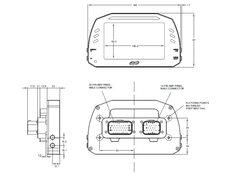 Disegno tecnico MXS