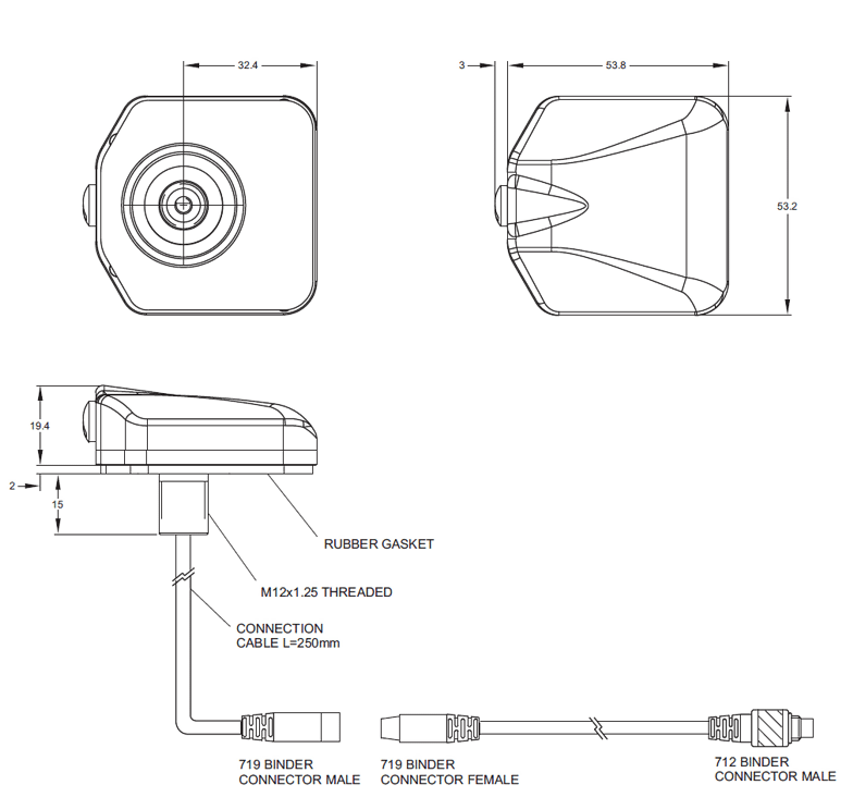 Disegno tecnico MXL2