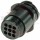 Series 1, Size 13 Free-Hanging Receptacle - 9 contacts - and Cable clamp kit Including terminals