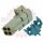 GM Delphi / Packard - 4 way metripack 150 female connector assembly, gray ( connector and TPA )