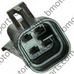 GM Delphi / Packard - 4 way square metripack 150 female connector, black