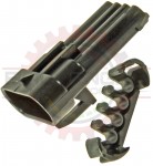 GM Delphi / Packard - 4 way metripack 150 female connector assembly, black ( Connector + TPA  )