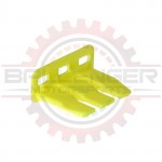 Retainer / lockplate for 3 - Way Econoseal J Series Plug, Black