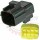 8 Way Econoseal J Series Mark II+ Receptacle Housing Connector Assembly (connector and lockplate)