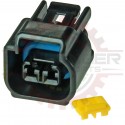 Coil on Plug ( COP ) harness side connector assembly ( 2 way plug ) (connector and TPA)