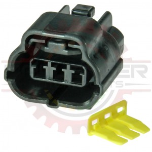 3 - Way Econoseal J Series Plug Assembly, Black