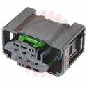 6 Way MQS Connector Plug for European Applications