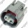 2 Way Connector Plug Pigtail TS Sealed Series for Sensor Application, Gray Keyway 1