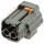 2 Way Plug Assembly for Japanese applications (Connector + Lock), Gray