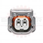 2 Way Sumitomo HV 040 Low Keyway Grey Plug ONLY