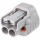 2 Way Sumitomo Plug Connector for sensor & solenoid applications, gray & keyway 2