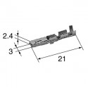 Sumitomo HE Unsealed 090 Terminal 20-16AWG (0.5mm-1.25mm2)