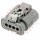 4 Way Connector Plug for C7 Corvette oxygen sensor, Gray
