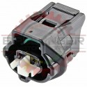 2 Way Plug Connector Assembly, black - 90980-11235