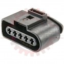 5 Way Bosch MAF Connector Plug for VW, Audi, & European Applications (VW # 4D0 973 725)