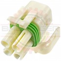 4 Way Weatherpack Connector for 700TH 700R4 Torque Converter Control - 1 Blocked