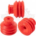 Yazaki 375 Cable seal, red for 12-10AWG