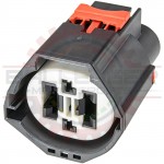 4 Way Hybrid 375+060 Yazaki Connector for SPAL PWM Cooling fans, all positions open
