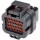 TE Superseal 1.0 26 position connector, 3 keys top, 2 keys bottom
