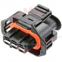 3 Way Sealed Plug Bosch BDK Connector Assembly for Diesel Injection Pump & Cummins Fuel Rail