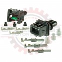 GM Delphi / Packard - 2-way EV1 connector pair push to seat