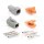 Deutsch DTM/ATM 4 Way Mating Pair Kit
